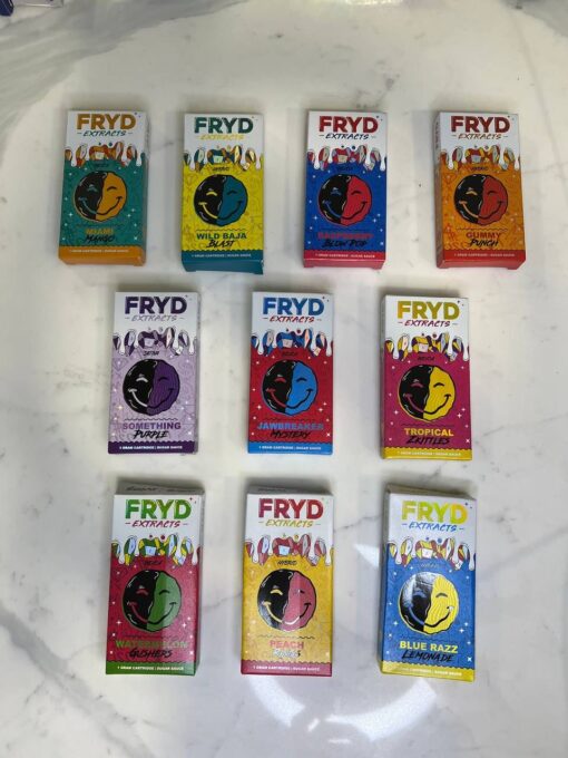 Fryd 1 Gram Carts Pure Potency, Premium Quality live resin jars for sale in stock, Buy Boxboyz disposable vape carts for sale in stock