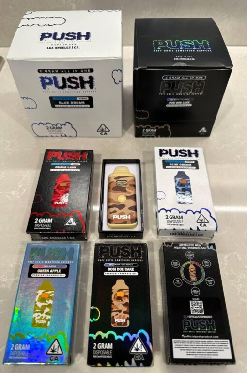 Push 2 Gram Disposable For Sale now in stock online at best prices, Buy Sugar Rush Cart available now for sale at real Boxboyzstore online