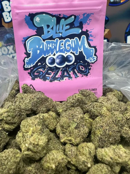 Blue Bubble Gum Gelato